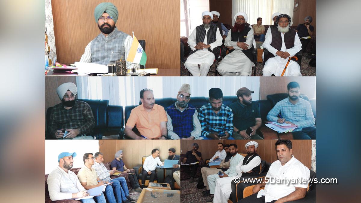 Harvinder Singh, Doda, Deputy Commissioner Doda, Kashmir, Jammu And Kashmir, Jammu, District Administration Doda