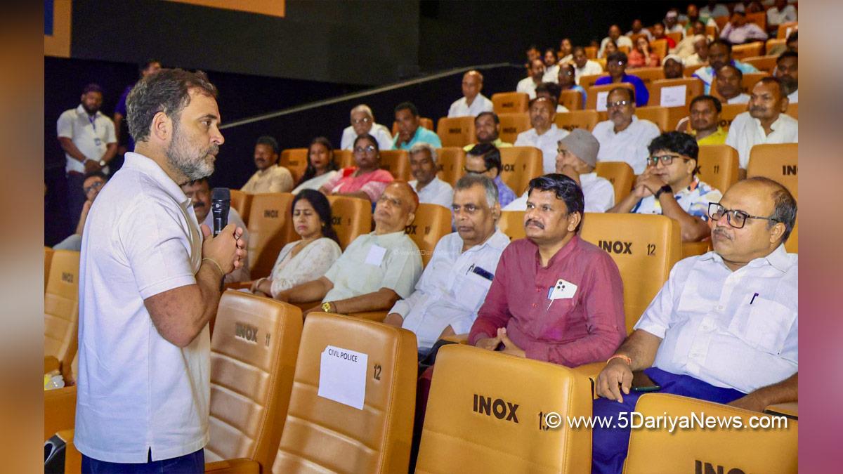 Rahul Gandhi, Indian National Congress, Congress, All India Congress Committee, Congress Working Committee, CWC, Shiksha Nyay Samvad, Darbhanga