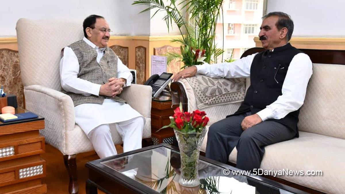 Sukhvinder Singh Sukhu, Himachal Pradesh, Himachal, Congress, Indian National Congress, Himachal Congress, Shimla, Chief Minister of Himachal Pradesh, Jagat Prakash Nadda, JP Nadda, BJP, Bharatiya Janata Party