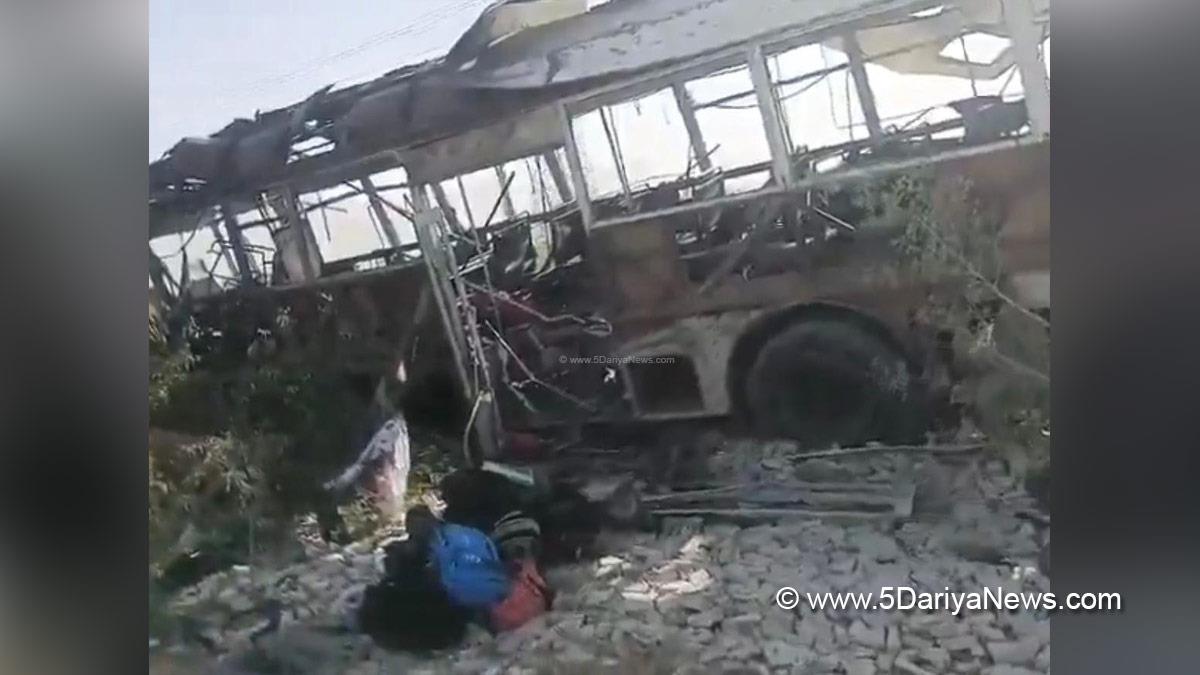 Crime News, Crime New World, Blast, Bus Blast, Improvised Explosive Device, IED