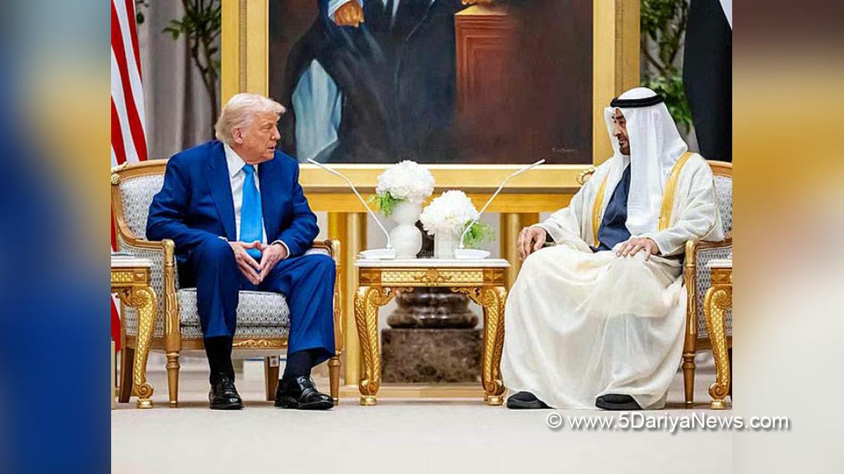 Donald Trump, United States, New York, Donald John Trump, Abu Dhabi, United Arab Emirates, Sheikh Mohamed bin Zayed Al Nahyan