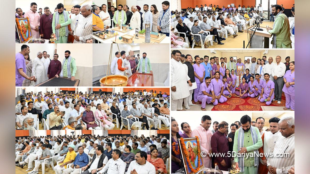 Nayab Singh Saini, Haryana, Bharatiya Janata Party, BJP, Haryana Chief Minister, Chief Minister of Haryana, BJP Haryana, Mohan Lal Badoli, Rishikulam Wellness Center, Samalkha, Panipat