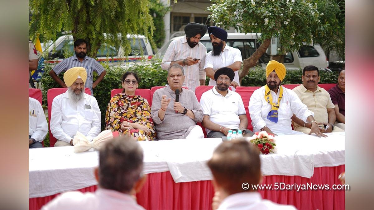 Sanjeev Arora, AAP, Aam Aadmi Party, Aam Aadmi Party Punjab, AAP Punjab