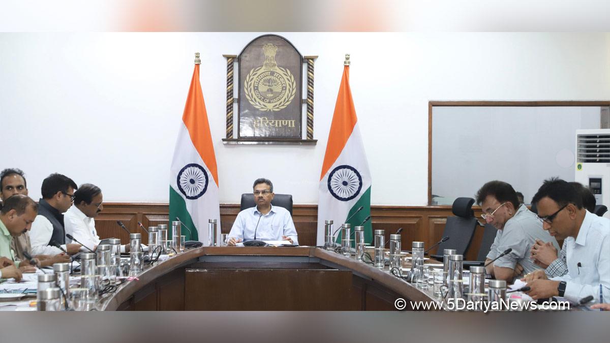 Anurag Rastogi, Chief Secretary Haryana, Haryana, Haryana State Level Sanctioning Committee