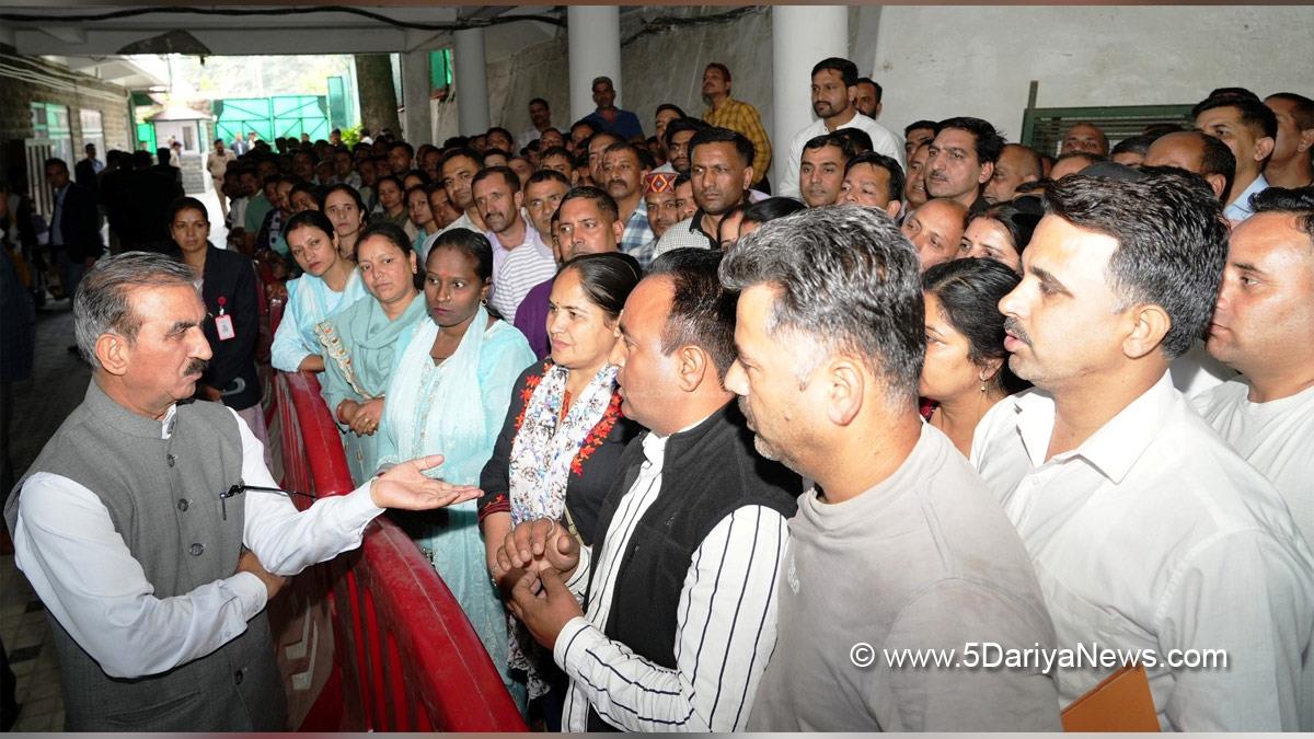 Sukhvinder Singh Sukhu, Himachal Pradesh, Himachal, Congress, Indian National Congress, Himachal Congress, Shimla, Chief Minister of Himachal Pradesh
