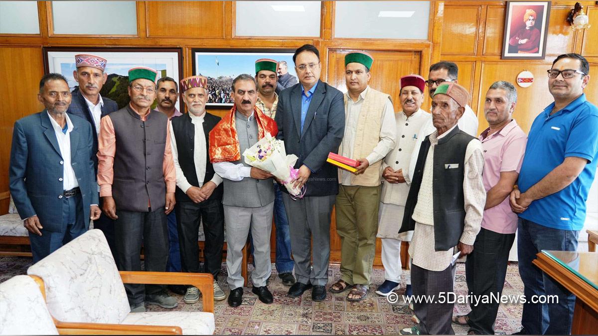 Sukhvinder Singh Sukhu, Himachal Pradesh, Himachal, Congress, Indian National Congress, Himachal Congress, Shimla, Chief Minister of Himachal Pradesh