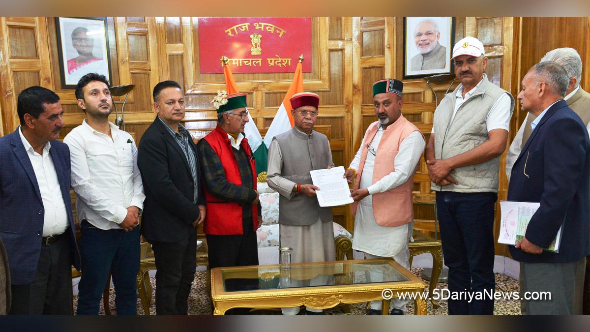 Shiv Pratap Shukla, Himachal Pradesh, Himachal, Bharatiya Janata Party, BJP, BJP Himachal, Shimla, Raj Bhawan, Sanyukt Kisan Manch