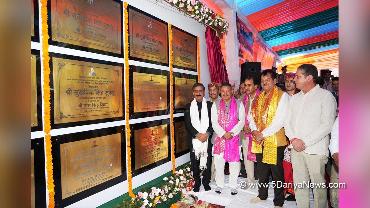 Sukhvinder Singh Sukhu, Himachal Pradesh, Himachal, Congress, Indian National Congress, Himachal Congress, Shimla, Chief Minister of Himachal Pradesh, Sunder Singh Thakur