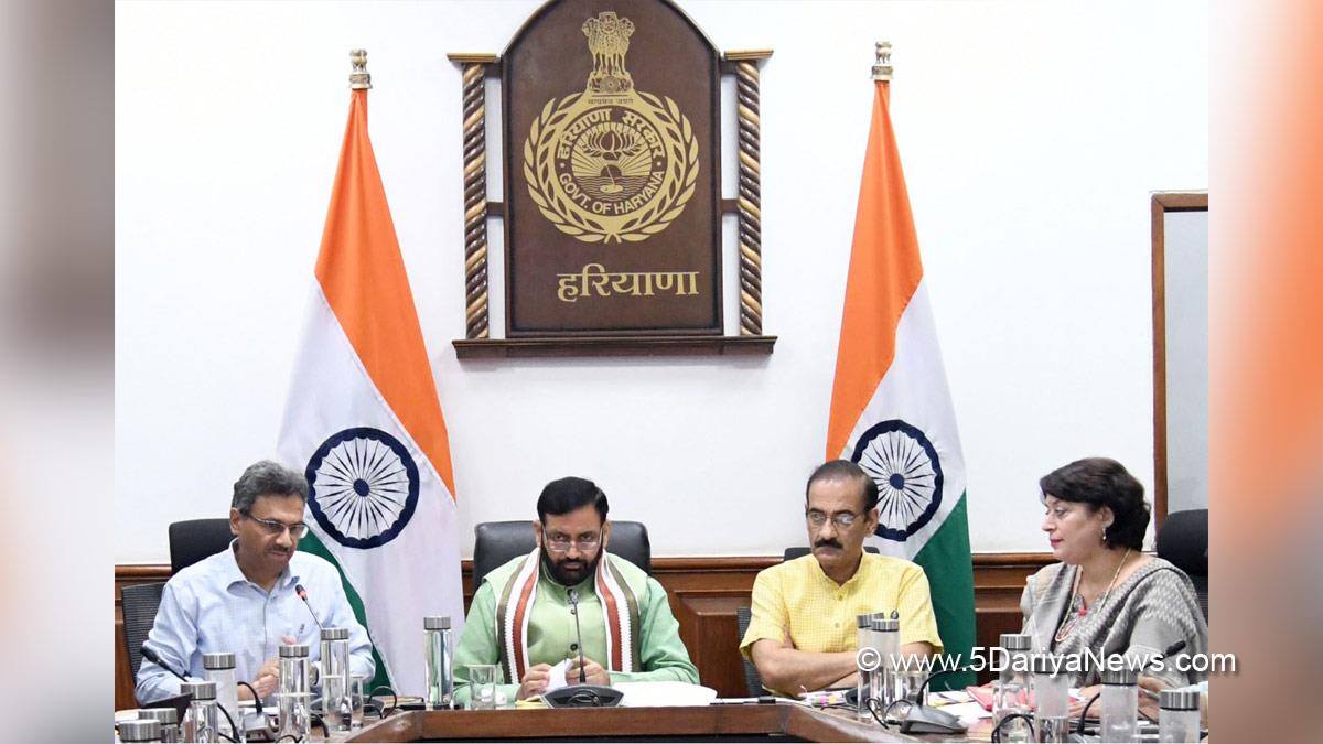 Nayab Singh Saini, Haryana, Bharatiya Janata Party, BJP, Haryana Chief Minister, Chief Minister of Haryana, BJP Haryana, Rajesh Khullar, Anurag Rastogi, Chief Secretary Haryana, Dr Sumita Misra, Haryana Admin, Haryana, Financial Commissioner of Revenue and Disaster Management Departmet
