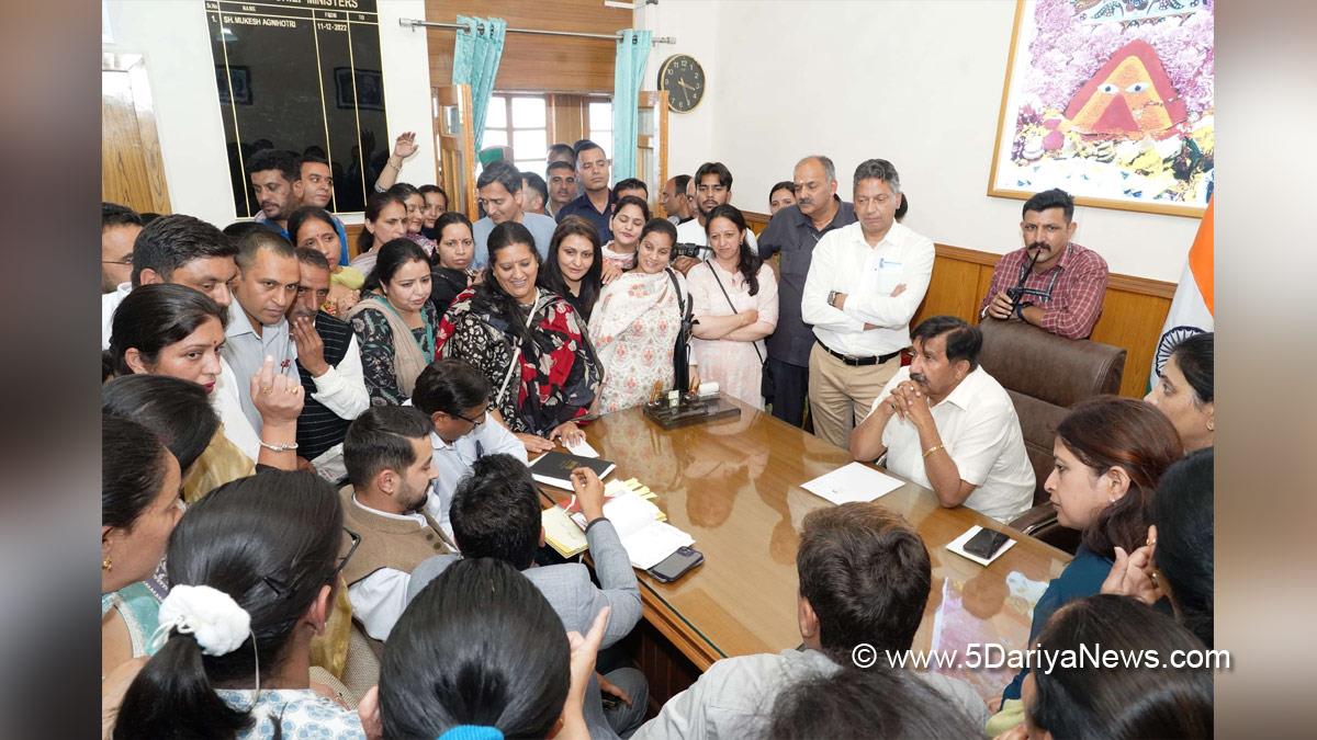 Mukesh Agnihotri, Himachal Pradesh, Himachal, Congress, Indian National Congress, Himachal Congress, Shimla