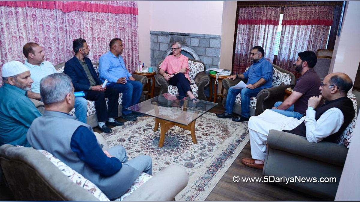 Omar Abdullah, Chief Minister of JK, Jammu and Kashmir National Conference, National Conference, Srinagar, Kashmir, Jammu And Kashmir, Jammu, Nasir Aslam Wani