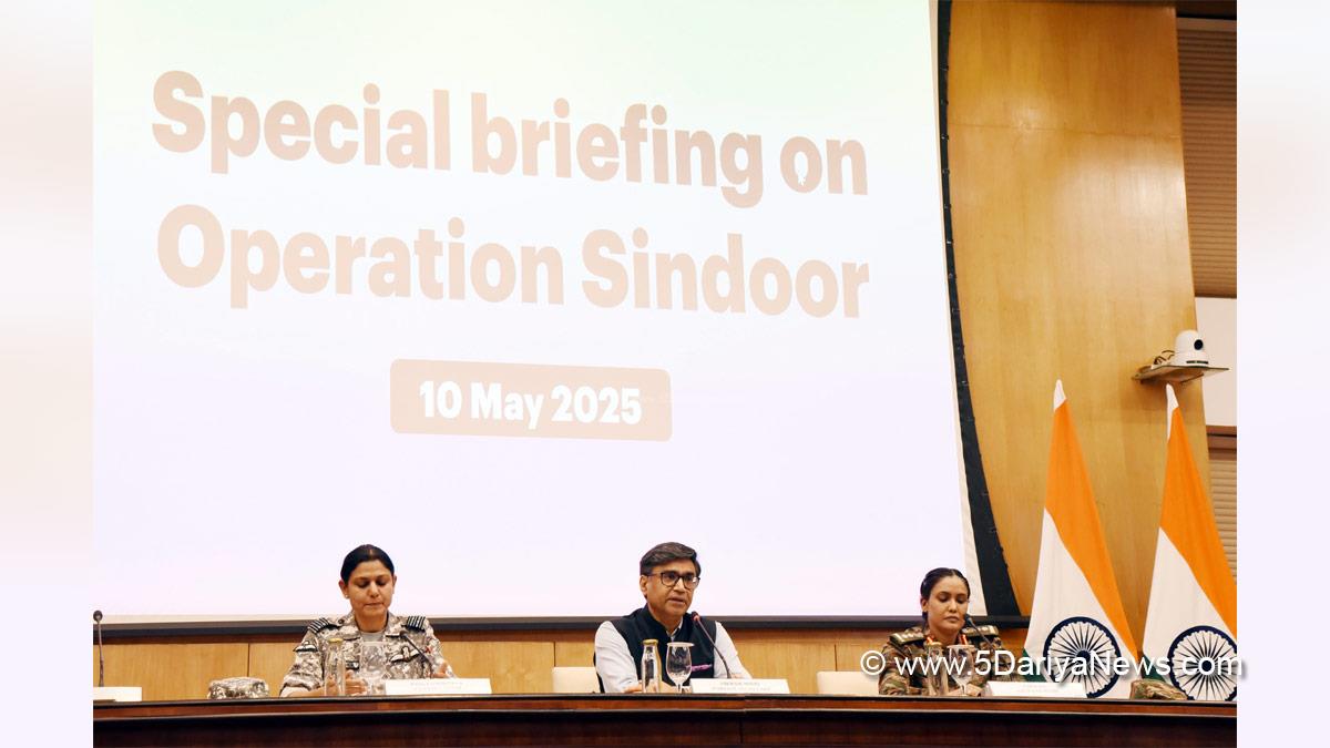 Military, Border Security Force, BSF, India Pakistan Conflict, Pakistan Drone Attack, Indian Army Response, Line of Control, LoC, Indian Air Defence, Operation Sindoor, Pakistan Missile Strike, Indo Pak Border Tensions, Colonel Sofiya Qureshi, Wing Commander Vyomika Singh, Vikram Misri