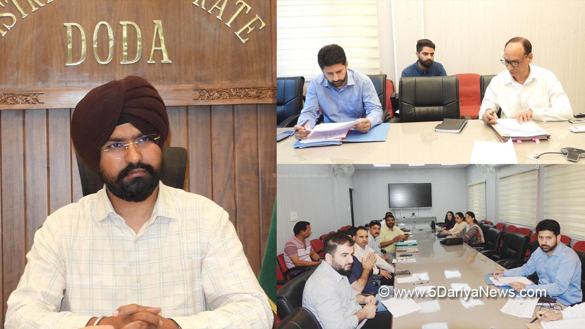 Harvinder Singh, Doda, Deputy Commissioner Doda, Kashmir, Jammu And Kashmir, Jammu, District Administration Doda