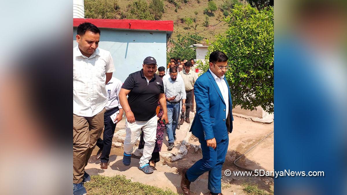 Abhishek Sharma, Rajouri, DDC Rajouri, District Development Commissioner Rajouri, Kashmir, Jammu And Kashmir, Jammu, District Administration Rajouri
