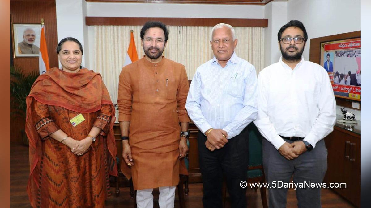 Barinder Kumar Goel, Barinder Kumar Goyal, AAP, Aam Aadmi Party, Aam Aadmi Party Punjab, AAP Punjab, Government of Punjab, Punjab Government, Gangapuram Kishan Reddy, G. Kishan Reddy, BJP, Bharatiya Janata Party