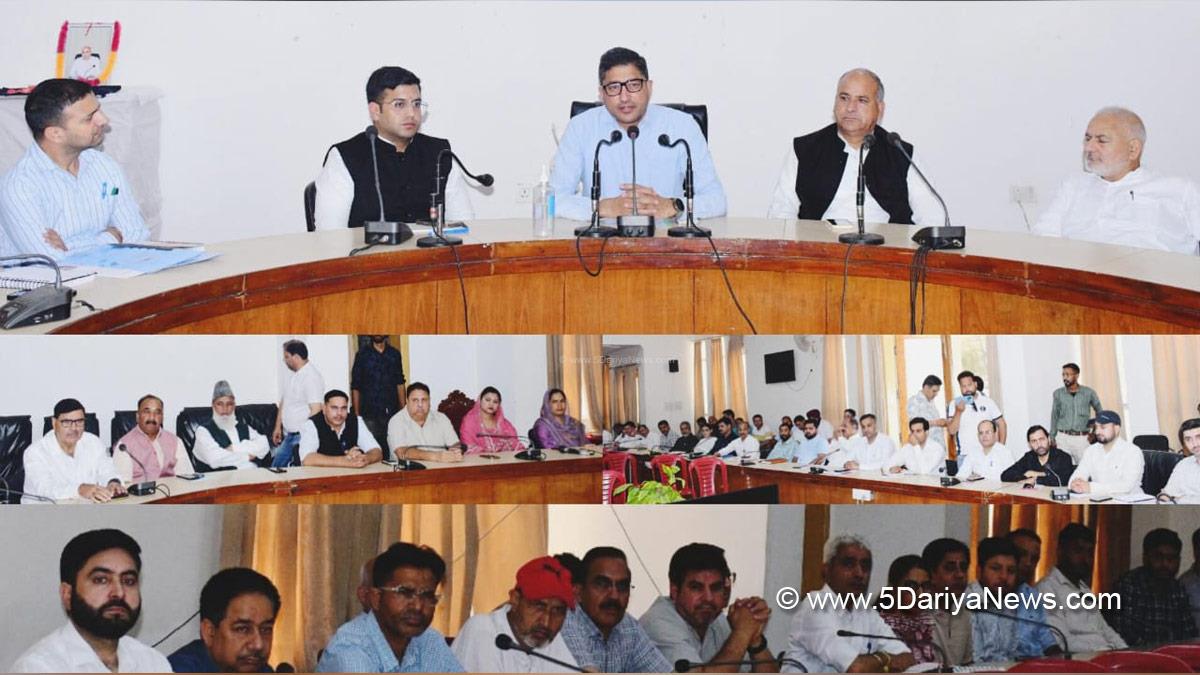 Abhishek Sharma, Rajouri, DDC Rajouri, District Development Commissioner Rajouri, Kashmir, Jammu And Kashmir, Jammu, District Administration Rajouri, Raj Kumar Thapa, Dr Raj Kumar Thapa