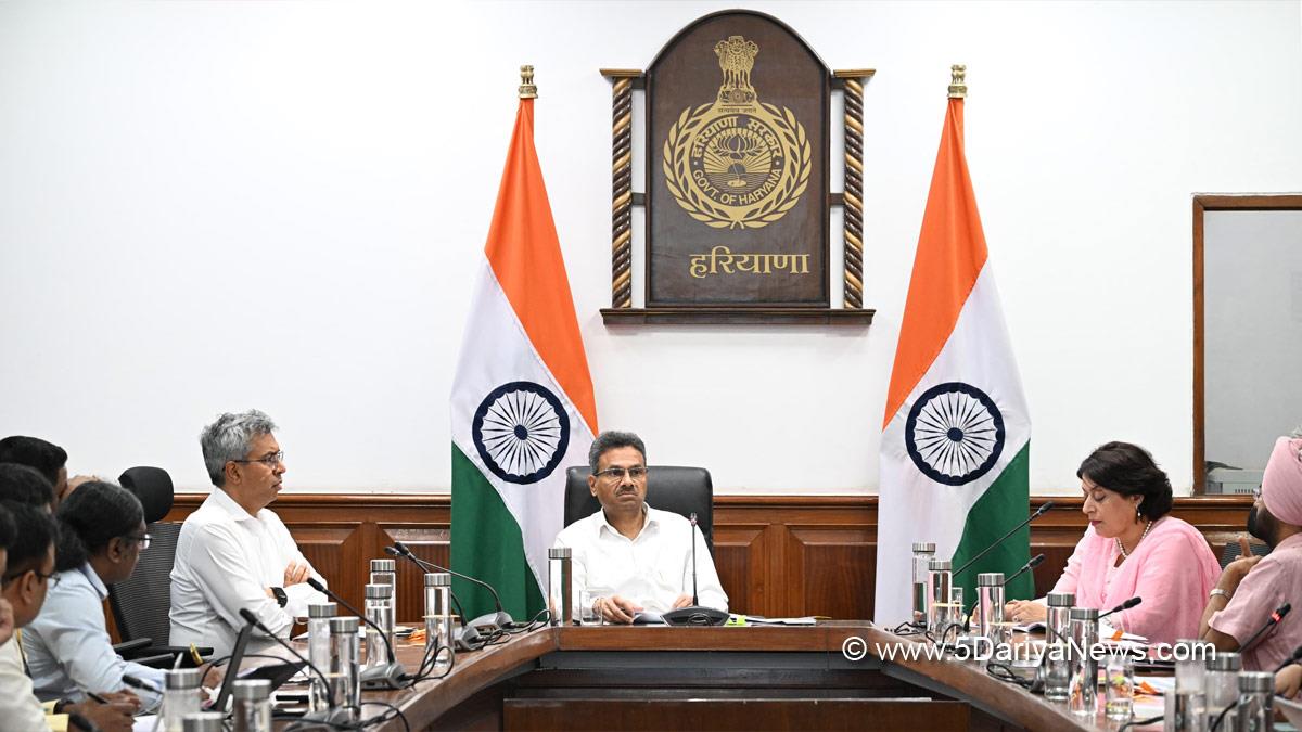 Anurag Rastogi, Chief Secretary Haryana, Haryana, Sudhir Rajpal, Haryana Additional Chief Secretary, Shatrujeet Kapur, Haryana Police,DGP Haryana