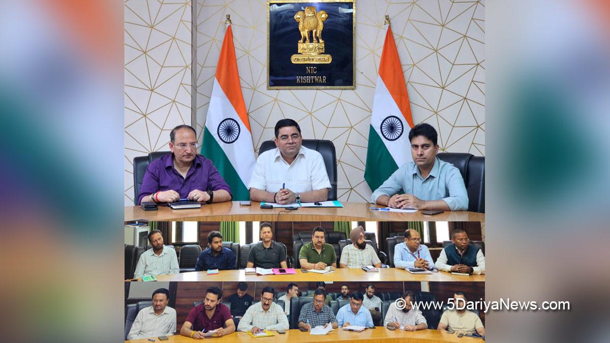 Rajesh Kumar Shavan, Kishtwar, DDC Kishtwar, District Development Commissioner Kishtwar, Kashmir, Jammu And Kashmir, Jammu, District Administration Kishtwar, Machail Yatra, Machail Yatra 2025, Shri Machail Mata Ji Yatra, Shri Machail Mata Ji Yatra 2025