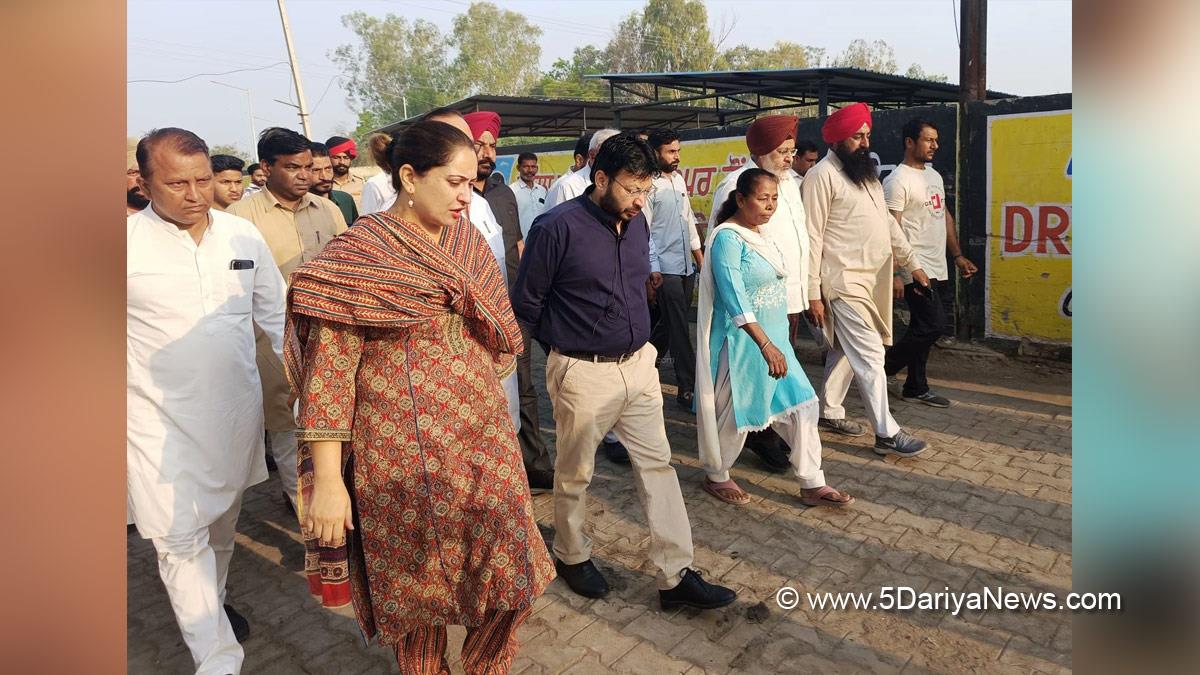 Dr Ravjot Singh, AAP, Aam Aadmi Party, Aam Aadmi Party Punjab, AAP Punjab, Government of Punjab, Punjab Government, Amarpreet Kaur Sandhu, DC Fazilka, Fazilka, Deputy Commissioner Fazilka