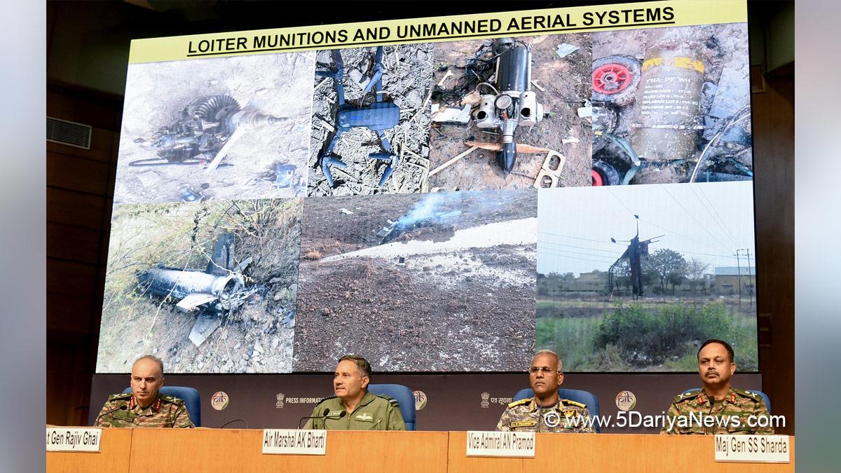 Military, Operation Sindoor, Border Security Force, BSF, India Pakistan Conflict, Pakistan Drone Attack, Indian Army Response, Line of Control, LoC, Indian Air Defence, Pakistan Missile Strike, Indo Pak Border Tensions, Director General of Military Operations, DGMO, Lt Gen Rajiv Ghai, Air Marshal AK Bharti