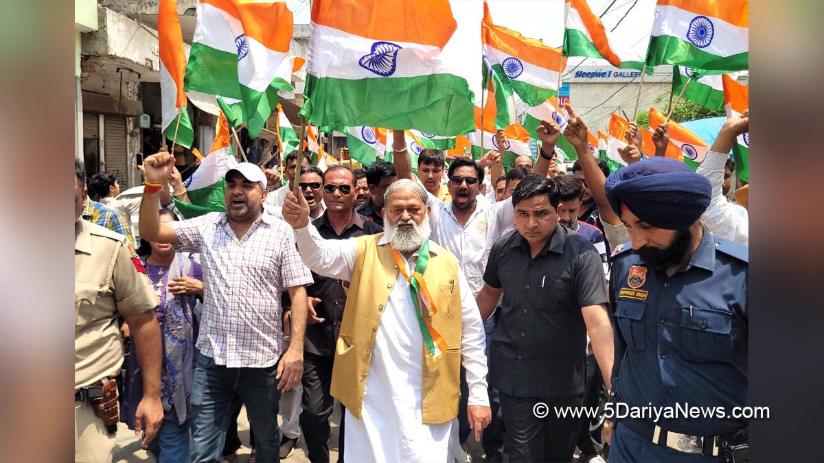 Anil Vij, Haryana, Ambala, Bharatiya Janata Party, BJP, BJP Haryana