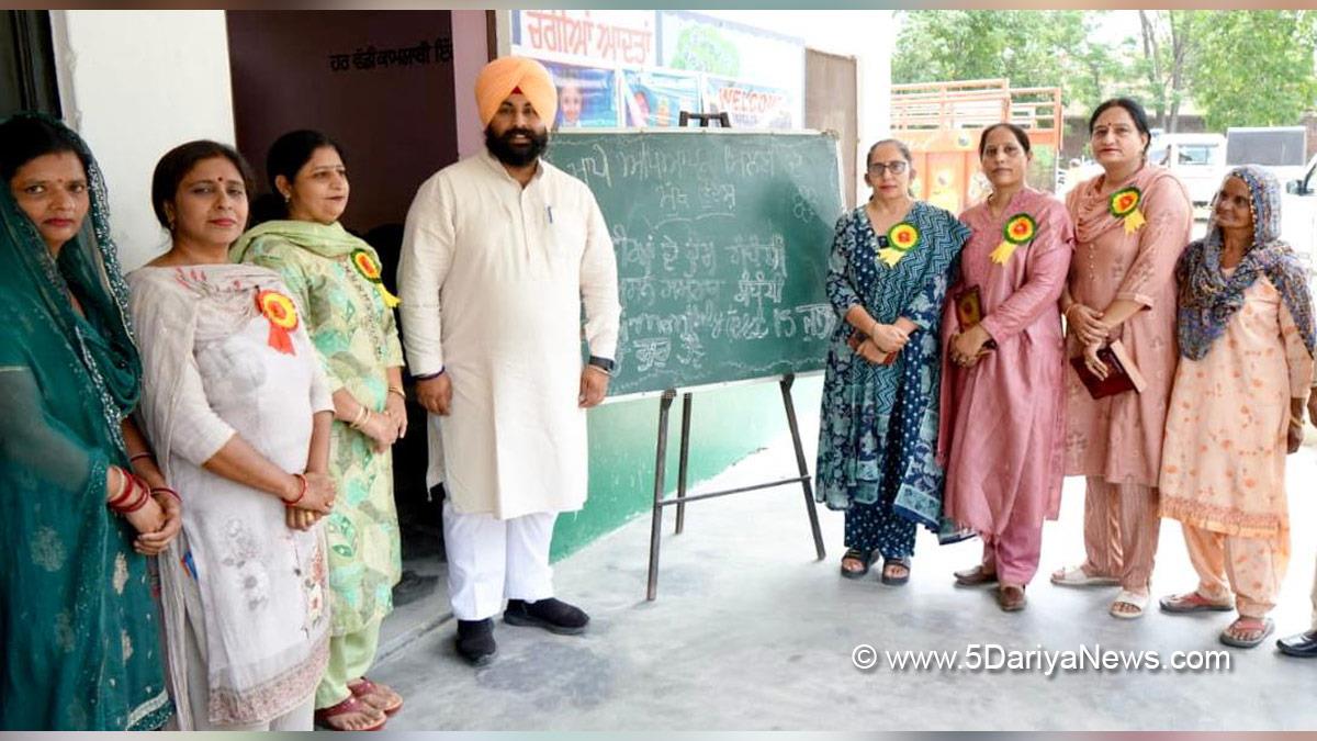 Harjot Singh Bains, AAP, Aam Aadmi Party, Aam Aadmi Party Punjab, AAP Punjab, Government of Punjab, Punjab Government