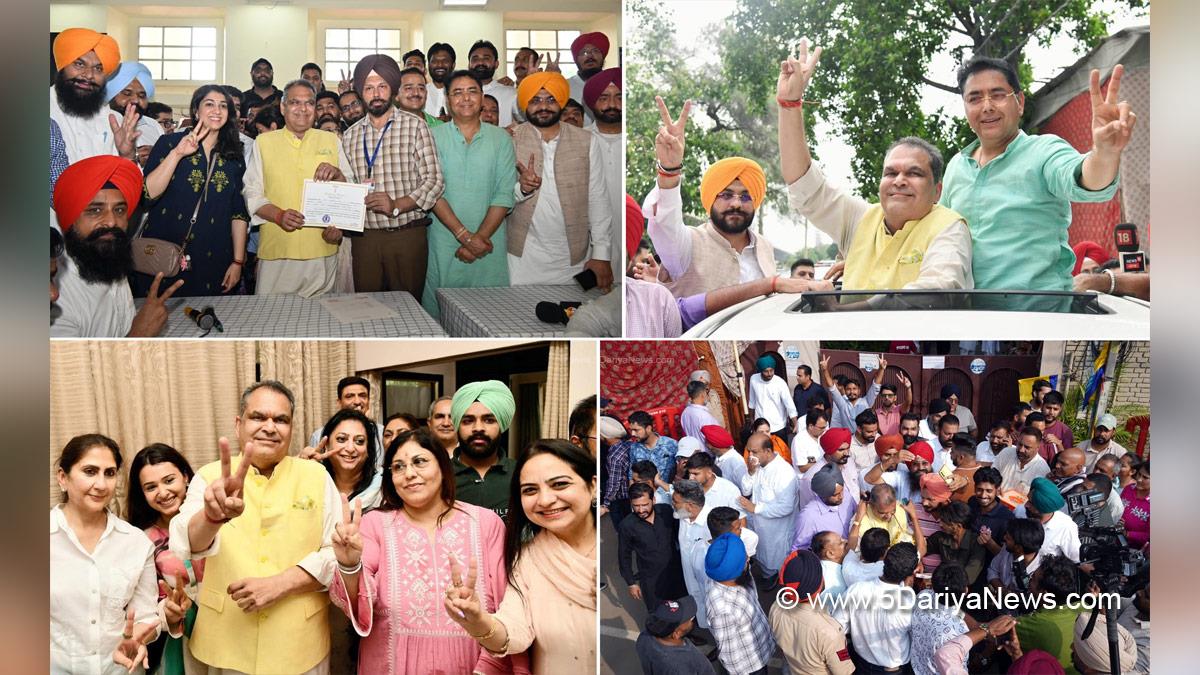 Sanjeev Arora, AAP, Aam Aadmi Party, Aam Aadmi Party Punjab, AAP Punjab, Tarunpreet Singh Sond, Aman Arora