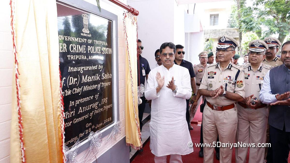 Manik Saha, Agartala, BJP, Bharatiya Janata Party, Tripura, Chief Minister of Tripura