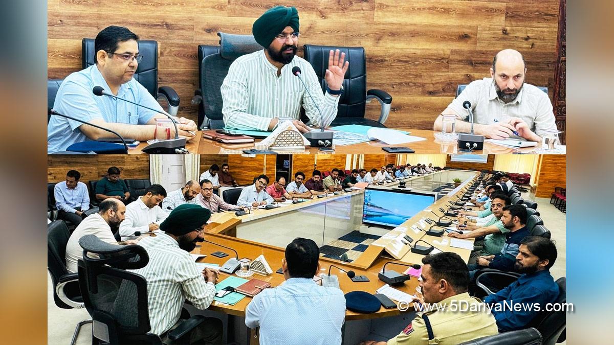 Harvinder Singh, Doda, Deputy Commissioner Doda, Kashmir, Jammu And Kashmir, Jammu Kashmir, District Administration Doda