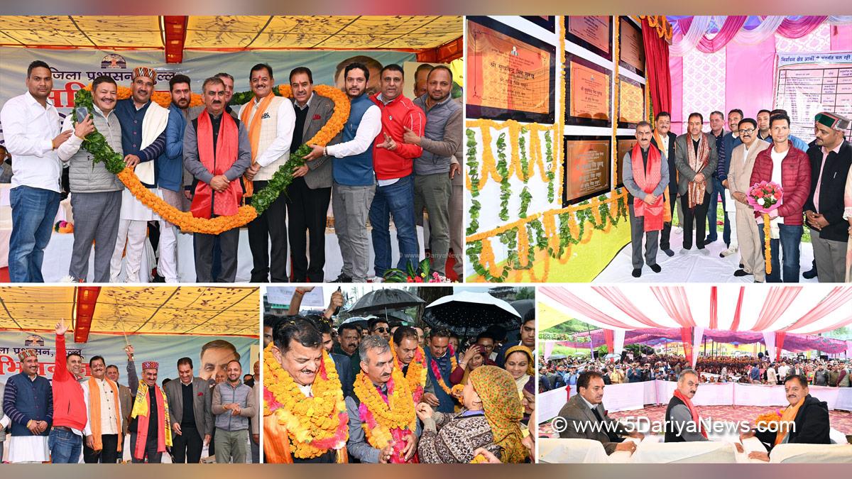 Sukhvinder Singh Sukhu, Himachal Pradesh, Himachal, Congress, Indian National Congress, Himachal Congress, Shimla, Chief Minister of Himachal Pradesh, Sunder Singh Thakur