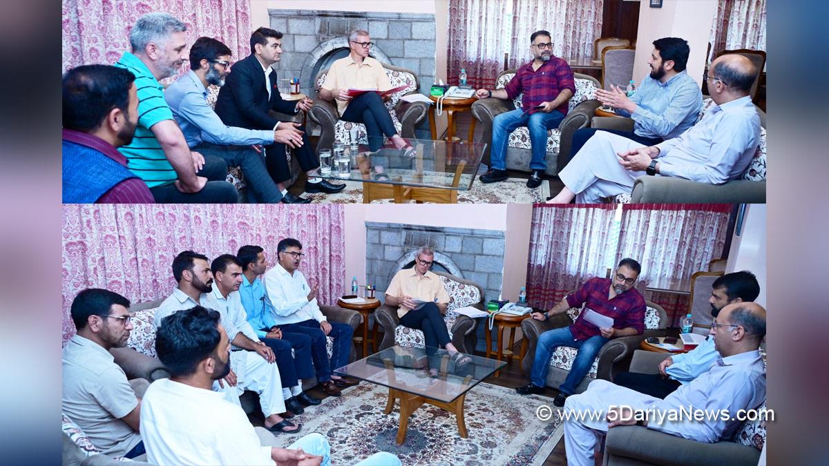 Omar Abdullah, Chief Minister of JK, Jammu and Kashmir National Conference, National Conference, Srinagar, Kashmir, Jammu And Kashmir, Jammu Kashmir