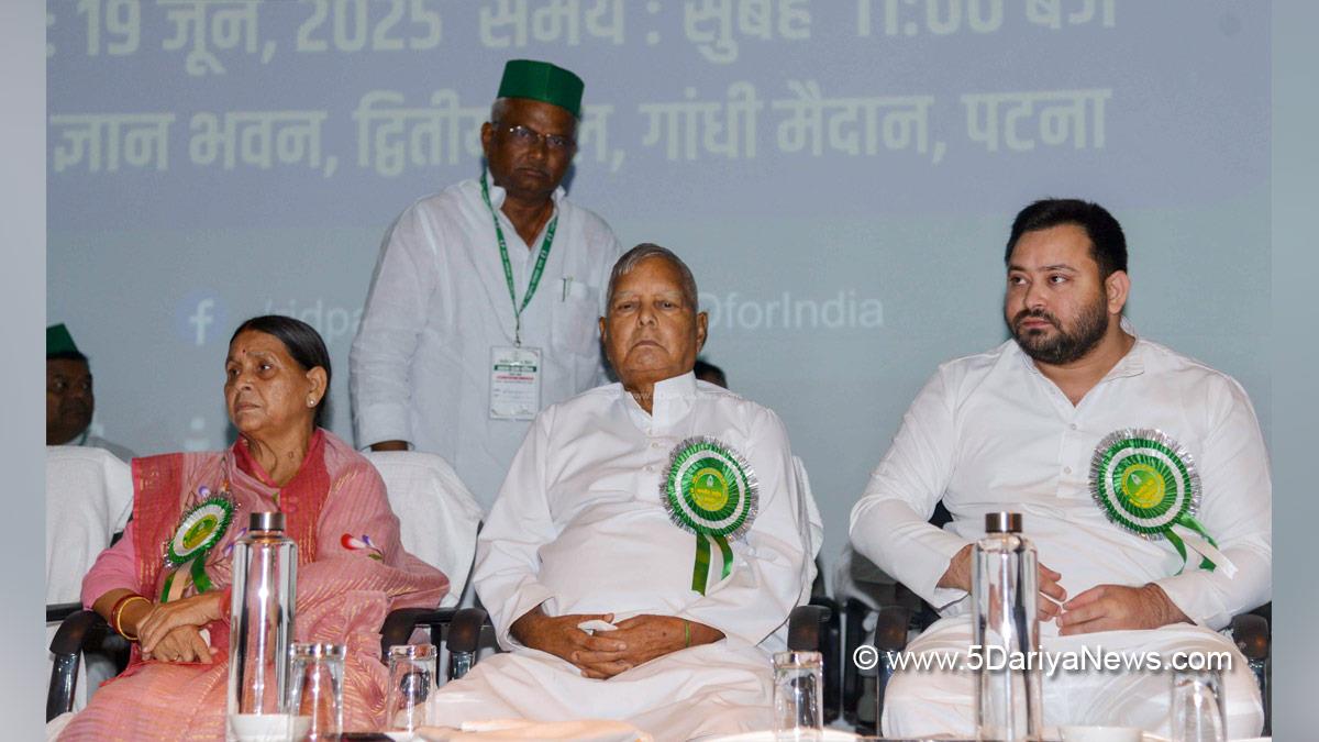 Tejaswi Yadav, Tejashwi Yadav, Patna, Rashtriya Janata Dal, Bihar, RJD, Lalu Prasad Yadav, RJD National President, Rabri Devi