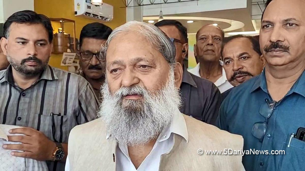 Anil Vij, Haryana, Ambala, Bharatiya Janata Party, BJP, BJP Haryana