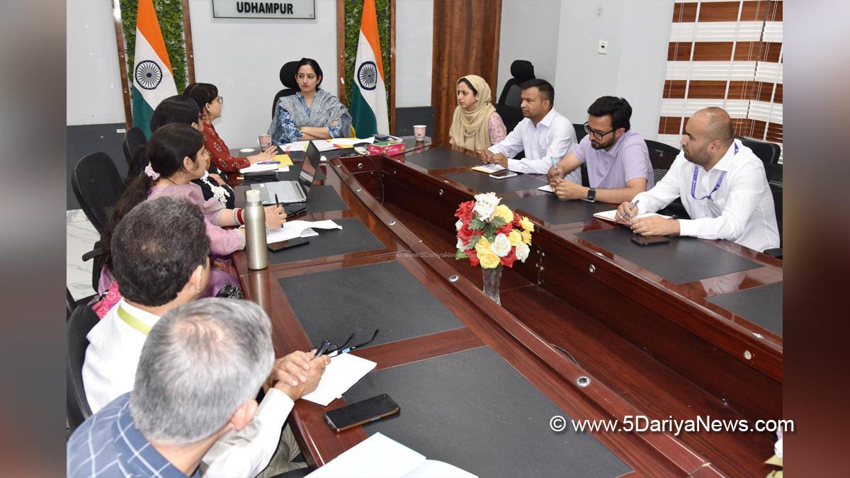 Saloni Rai, Udhampur, DDC Udhampur, District Development Commissioner Udhampur, Kashmir, Jammu And Kashmir, Jammu, District Administration Udhampur