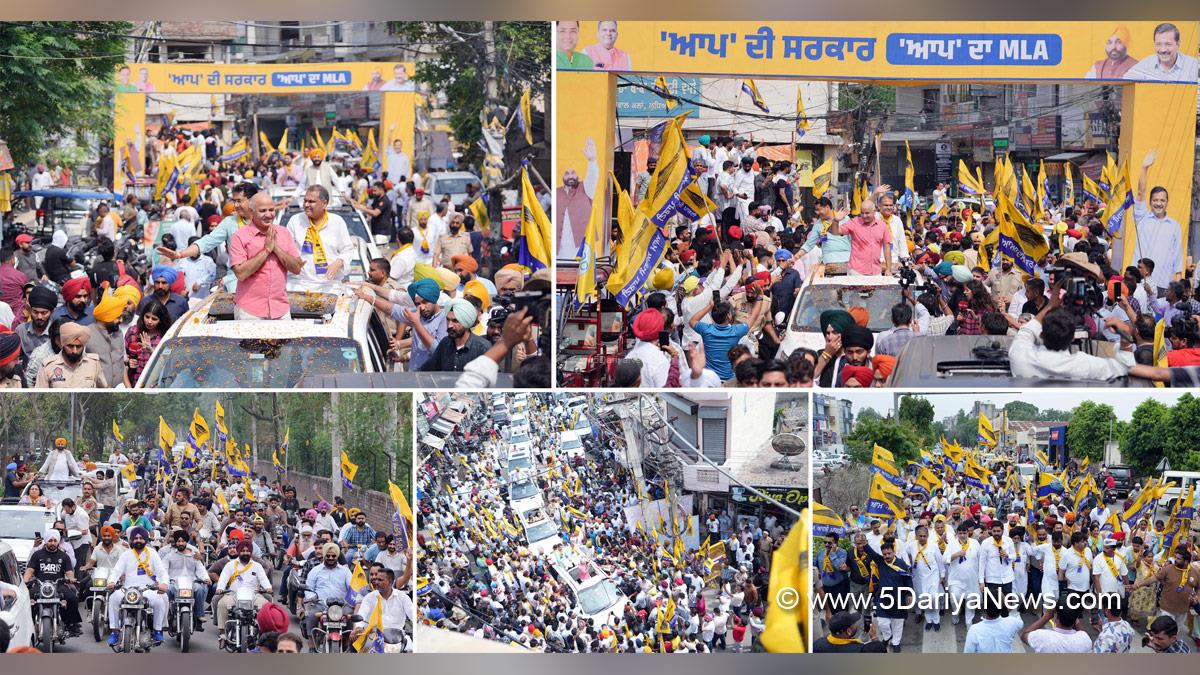 Sanjeev Arora, AAP, Aam Aadmi Party, Aam Aadmi Party Punjab, AAP Punjab, Aman Arora,Manish Sisodia, Shery Kalsi, Ashok Prashar Pappi, Ludhiana
