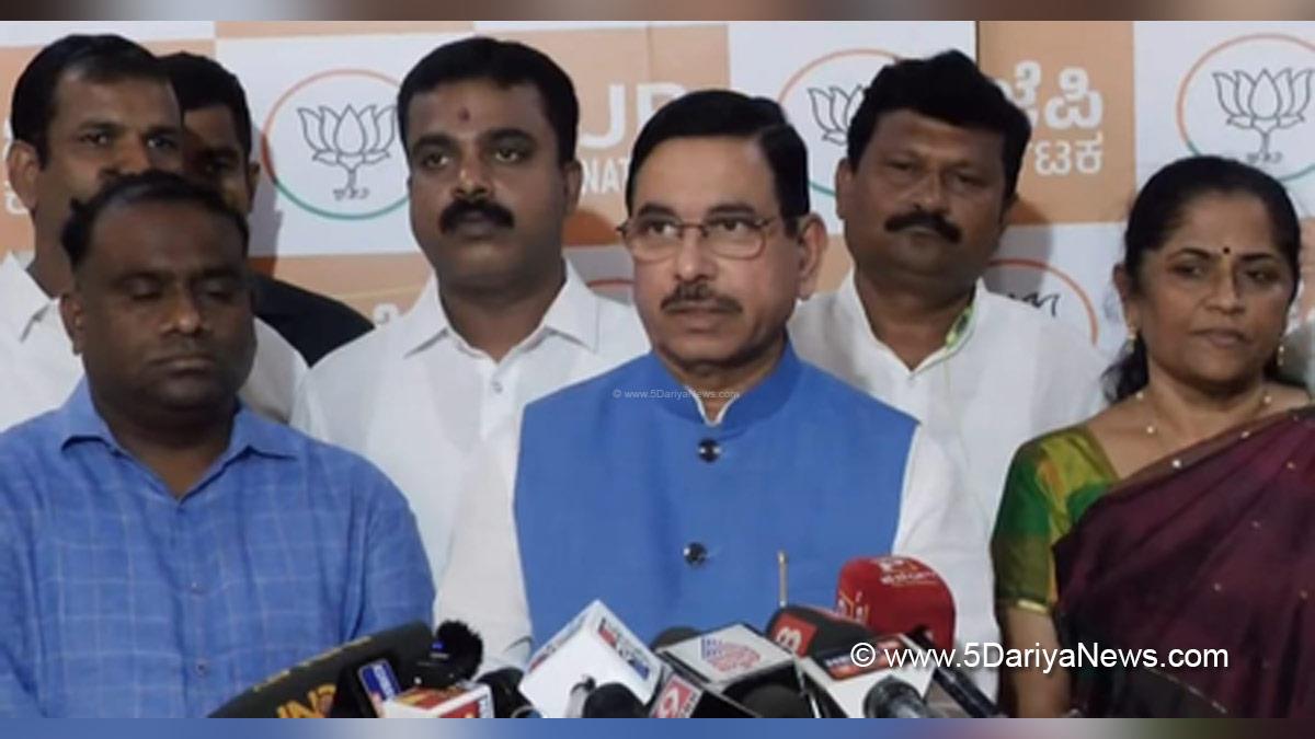 Pralhad Joshi, BJP, Bharatiya Janata Party