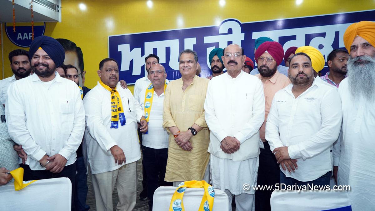 Sanjeev Arora, AAP, Aam Aadmi Party, Aam Aadmi Party Punjab, AAP Punjab, Mohinder Bhagat
