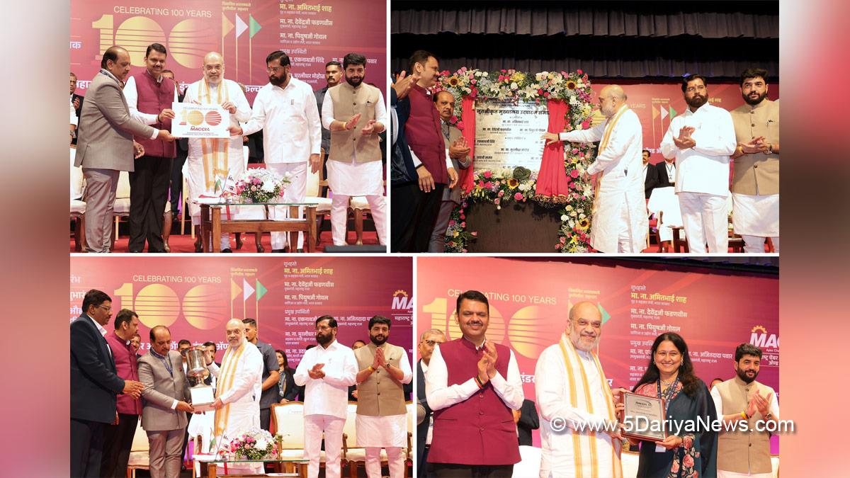 Amit Shah, Union Home Minister, BJP, Bharatiya Janata Party, Minister of Cooperation, Devendra Fadnavis, Chief Minister of Maharashtra, Murlidhar Mohol, Eknath Shinde