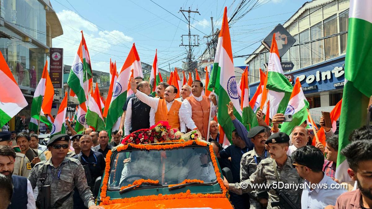 Jagat Prakash Nadda, JP Nadda, Jai Ram Thakur, Himachal Pradesh, Himachal, Bharatiya Janata Party, BJP, BJP Himachal, Shimla, BJP Himachal Pradesh, Rajeev Bindal, Dr Rajeev Bindal, Solan