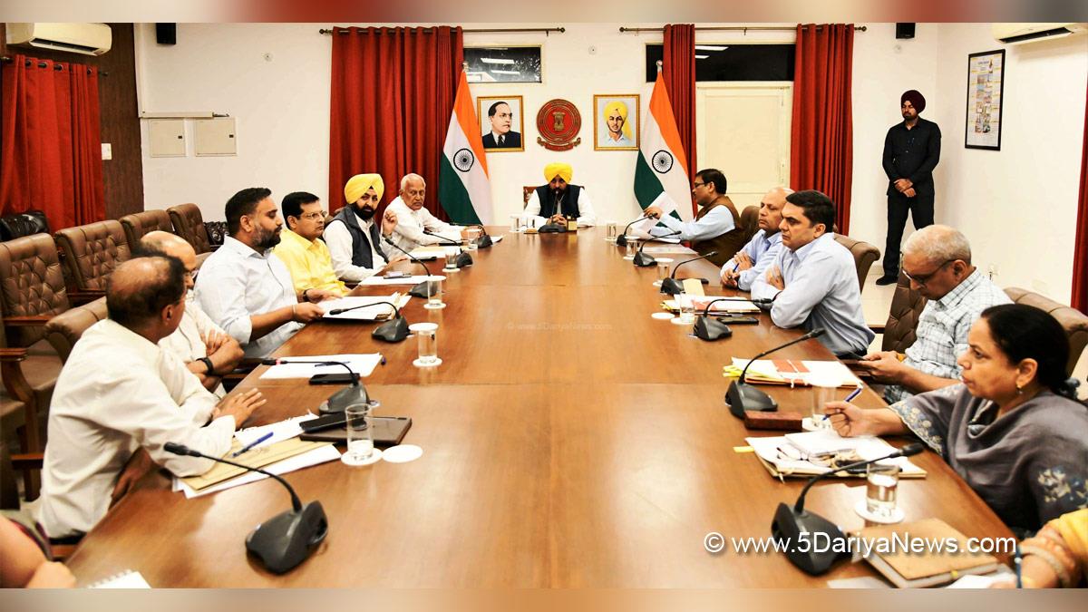 Bhagwant Mann, Bhagwant Singh Mann, AAP, Aam Aadmi Party, Aam Aadmi Party Punjab, AAP Punjab, Government of Punjab, Punjab Government, Punjab, Chief Minister Of Punjab, Hardeep Singh Mundian,Barinder Kumar Goel, KAP Sinha, Chief Secretary of Punjab, Anurag Verma