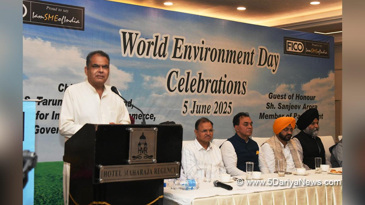 Sanjeev Arora, AAP, Aam Aadmi Party, Aam Aadmi Party Punjab, AAP Punjab, Tarunpreet Singh Sond,Raj Kumar Chabbewal,Ludhiana, World Environment Day