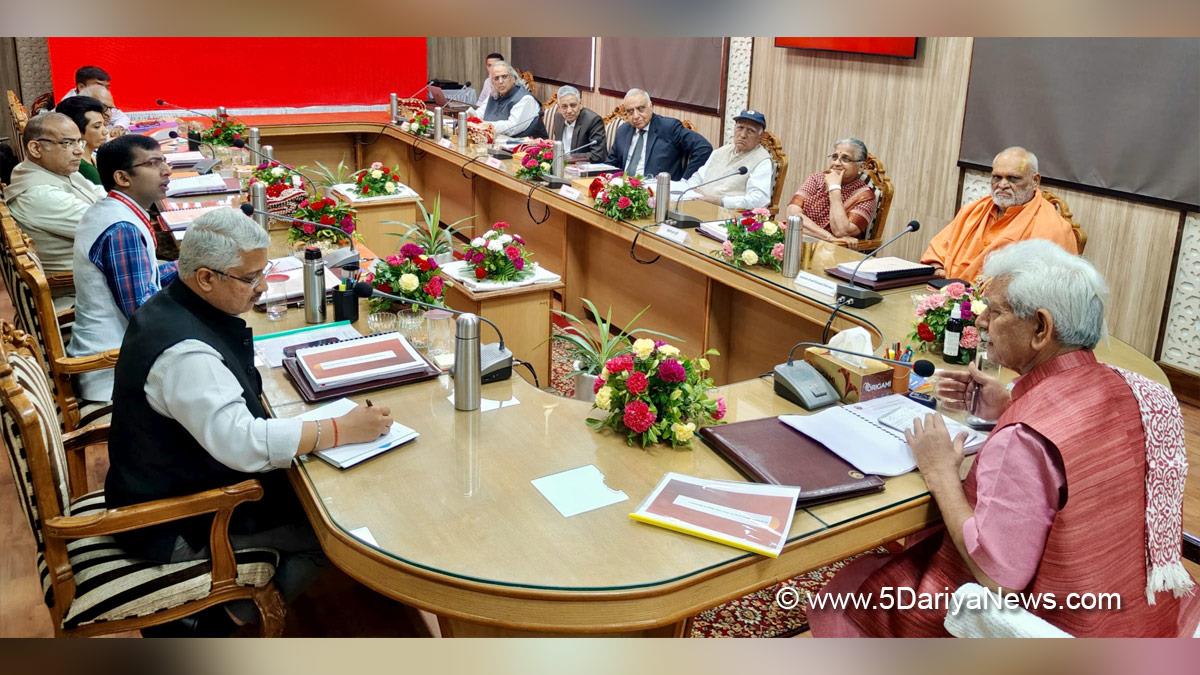 Manoj Sinha, Lieutenant Governor JK, Raj Bhavan, Jammu, Srinagar, Kashmir, Jammu And Kashmir, Shri Mata Vaishno Devi Shrine Board, SMVDSB