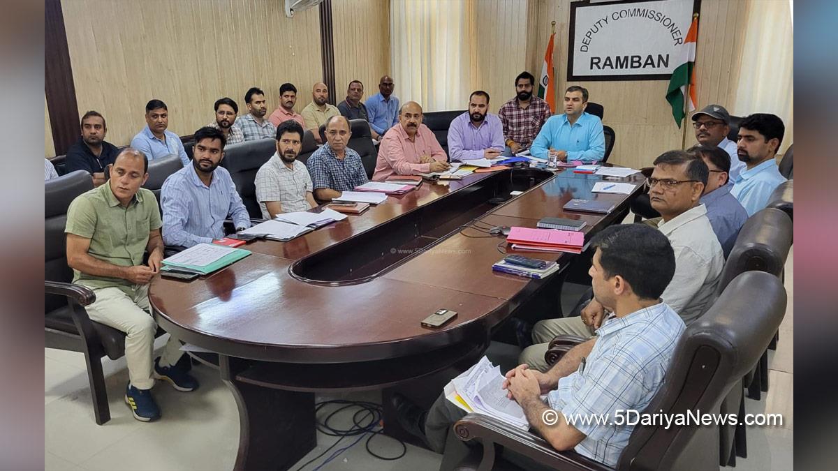Mohammad Alyas Khan, Ramban, Deputy Commissioner Ramban, Kashmir, Jammu And Kashmir, Jammu, District Administration Ramban