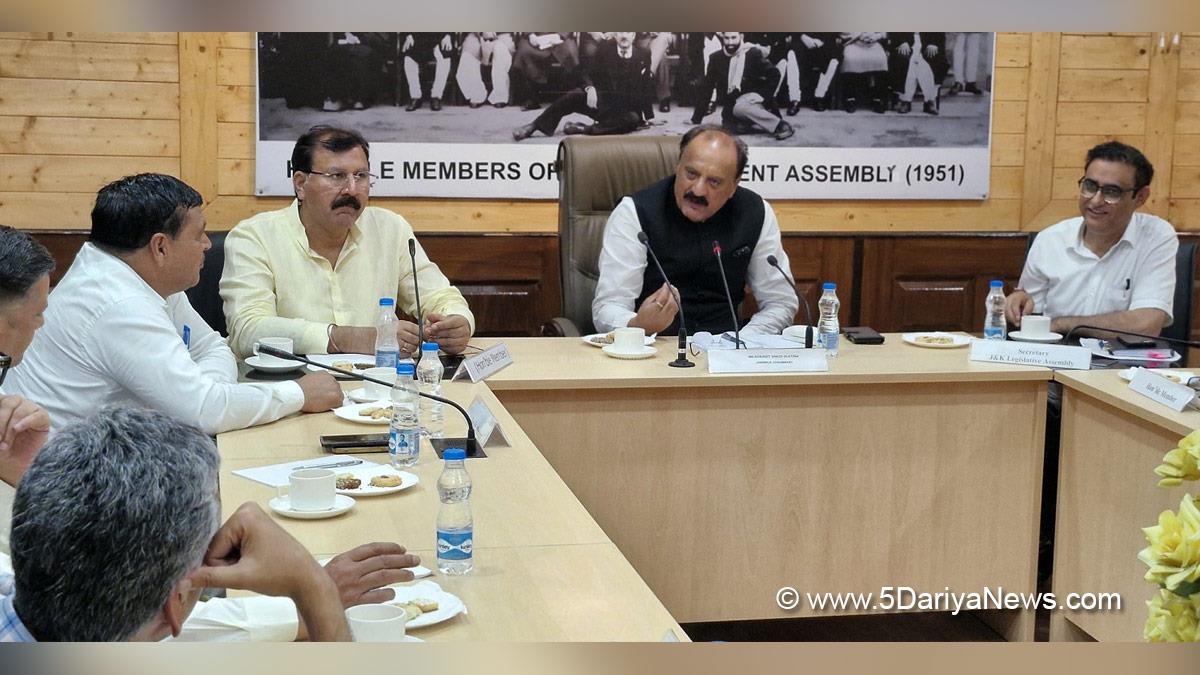 Surjeet Singh Slathia, Bharatiya Janata Party, BJP, Jammu, Kashmir, Jammu And Kashmir