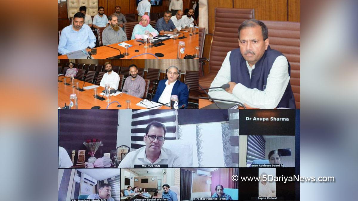 Anil Kumar Singh, Principal Secretary, Social Welfare, Jammu, Srinagar, Kashmir, Jammu And Kashmi