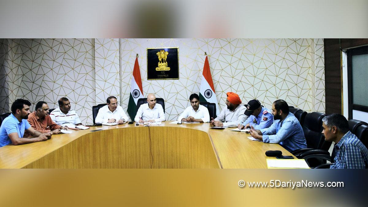 Pankaj Kumar Sharma, Kishtwar, DDC Kishtwar, District Development Commissioner Kishtwar, Kashmir, Jammu And Kashmir, Jammu, District Administration Kishtwar