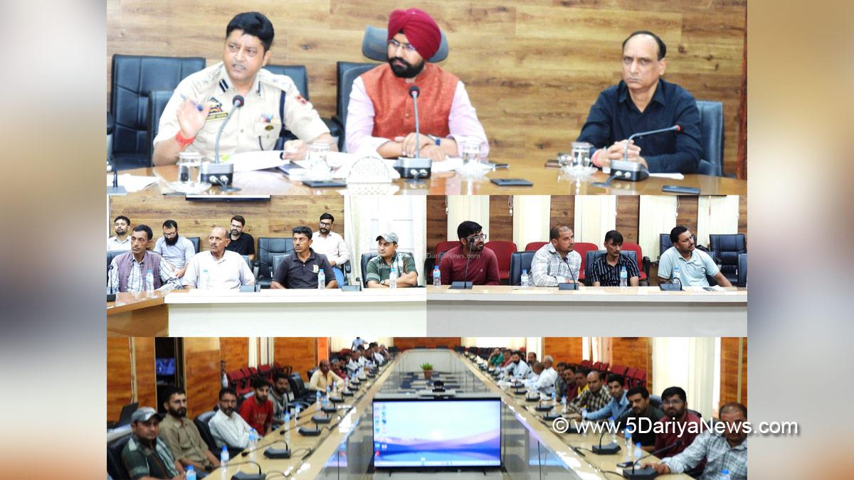 Harvinder Singh, Doda, Deputy Commissioner Doda, Kashmir, Jammu And Kashmir, Jammu, District Administration Doda, SSP Doda, Sandeep Kumar Mehta