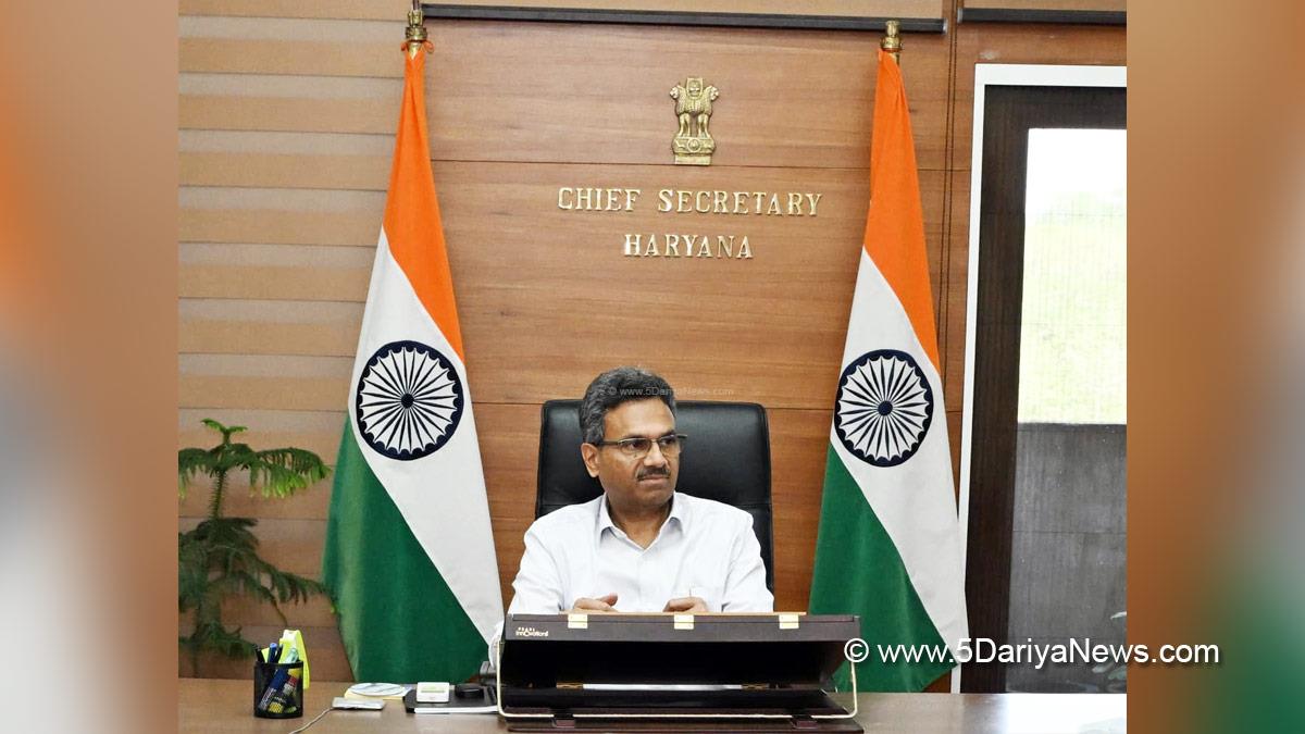 Anurag Rastogi, Chief Secretary Haryana, Haryana