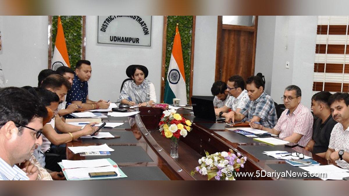 Saloni Rai, Udhampur, DDC Udhampur, District Development Commissioner Udhampur, Kashmir, Jammu And Kashmir, Jammu, District Administration Udhampur, Change of Land Use, CLU