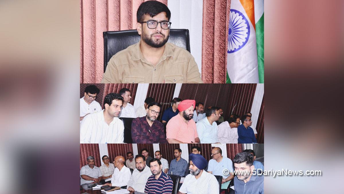 Abhishek Sharma, Rajouri, DDC Rajouri, District Development Commissioner Rajouri, Kashmir, Jammu And Kashmir, Jammu, District Administration Rajouri, Dharti Aaba Janjatiya Gram Utkarsh Abhiyan, DAJGUA